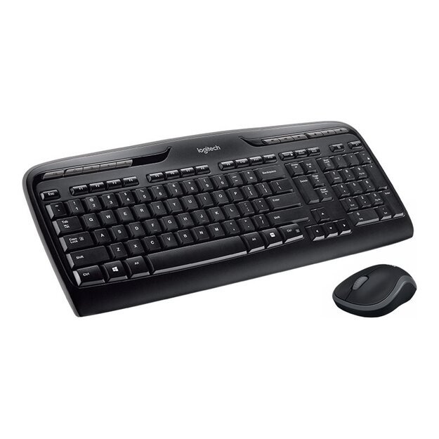 Klaviatūra + pelė komplektas LOGITECH WIRELESS COMBO MK330, INT 9