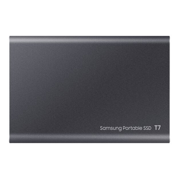 Išorinis kietasis diskas SSD SAMSUNG T7 1TB extern USB 3.2 Gen 2 indigo titan grey