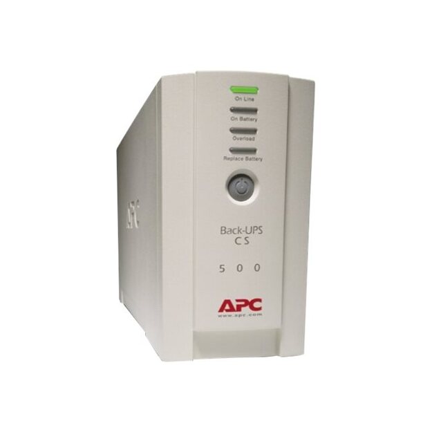 Nepertraukiamo maitinimo šaltinis UPS APC BackUPS CS 500VA USB/SER USV with PowerChute Personal