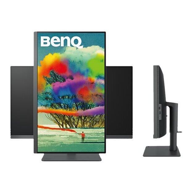 Monitorius BENQ PD2705U 27inch LED 3840x2160 16:9 350cd/m2 5ms HDMI/DP/USB-C PD65W Black