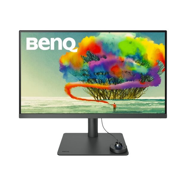 Monitorius BENQ PD2705U 27inch LED 3840x2160 16:9 350cd/m2 5ms HDMI/DP/USB-C PD65W Black