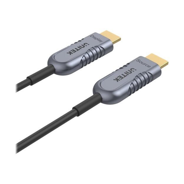 UNITEK C11030DGY Optic Cable HDMI 2.1 AOC 8K 120Hz 20m