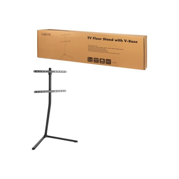 Televizoriaus stovas LOGILINK BP0079 LOGILINK -TV floor stand with V-Base, 49-70, black 1