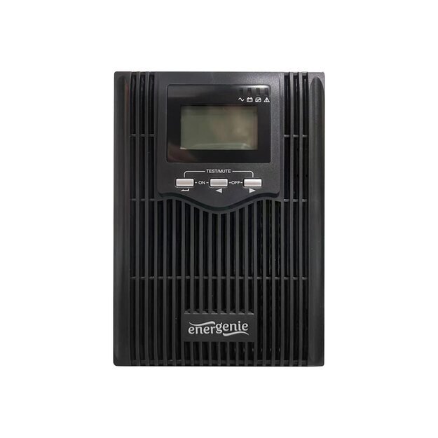 Nepertraukiamo maitinimo šaltinis UPS ENERGENIE EG-UPS-PS1000-01 1000VA pure sine wave UPS LCD display USB black