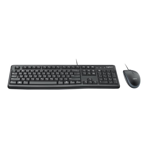 Klaviatūra + pelė komplektas LOGITECH DESKTOP MK120 US