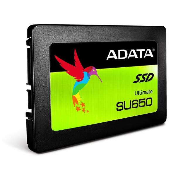 Kietasis diskas (SSD) vidinis ADATA SU650 480GB 2.5inch SATA3 520/450MB/s 3D SSD