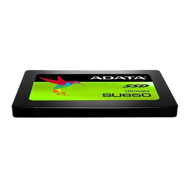 Kietasis diskas (SSD) vidinis ADATA SU650 480GB 2.5inch SATA3 520/450MB/s 3D SSD