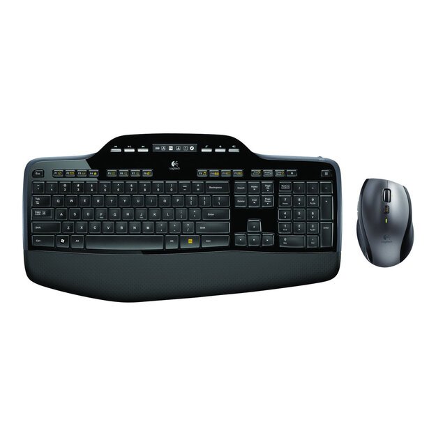 Klaviatūra + pelė komplektas LOGITECH WIRELESS MK710 US