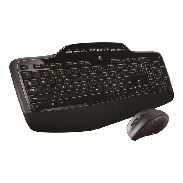 Klaviatūra + pelė komplektas LOGITECH WIRELESS MK710 US