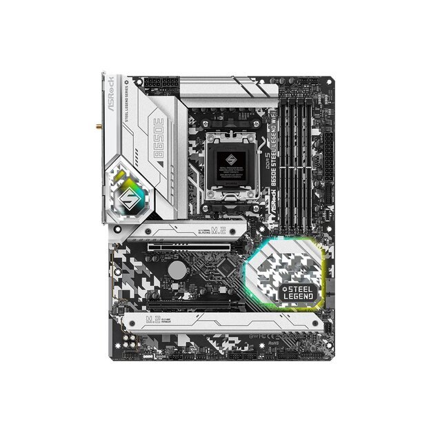 Pagrindinė plokštė ASROCK B650E STEEL LEGEND WIFI AM5 ATX DDR5 2xSATA3 2xHyper M.2