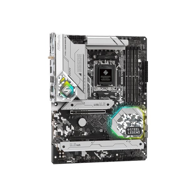 Pagrindinė plokštė ASROCK B650E STEEL LEGEND WIFI AM5 ATX DDR5 2xSATA3 2xHyper M.2