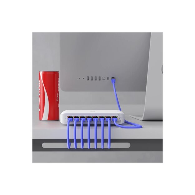 Komutatorius UBIQUITI UniFi Switch Lite 8 Gigabit RJ45 ports including 4x 802.3at PoE+ 6