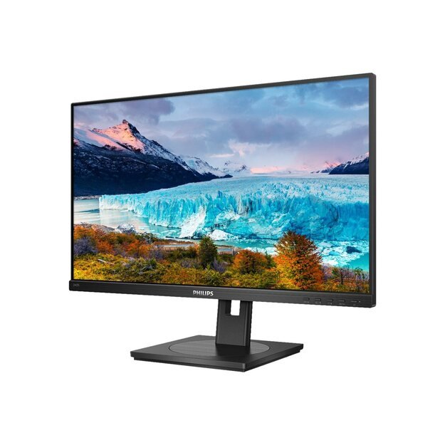 Monitorius PHILIPS 242S1AE/00 23.8inch 1920x1080 IPS Flat 130MM Pivot 75Hz Adative Sync 3 SIDE FRAMELESS TUV Eye Certified SPEAKERS