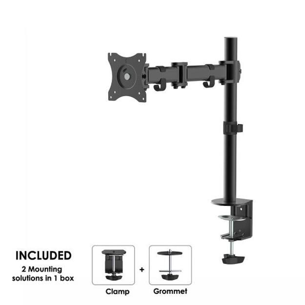 MONITOR ACC DESK MOUNT/10-30  NM-D135BLACK NEOMOUNTS