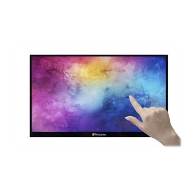 Nešiojamas monitorius lietimui jautriu ekranu VERBATIM PMT-17 Touchscreen 17.3inch Full HD 1080p Metal