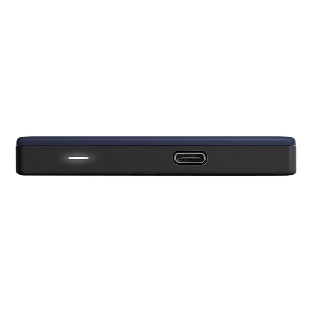 WD My Passport Ultra 2TB Blue USB-C/USB3.0 HDD 2.5inch Metal finish RTL portable extern 5