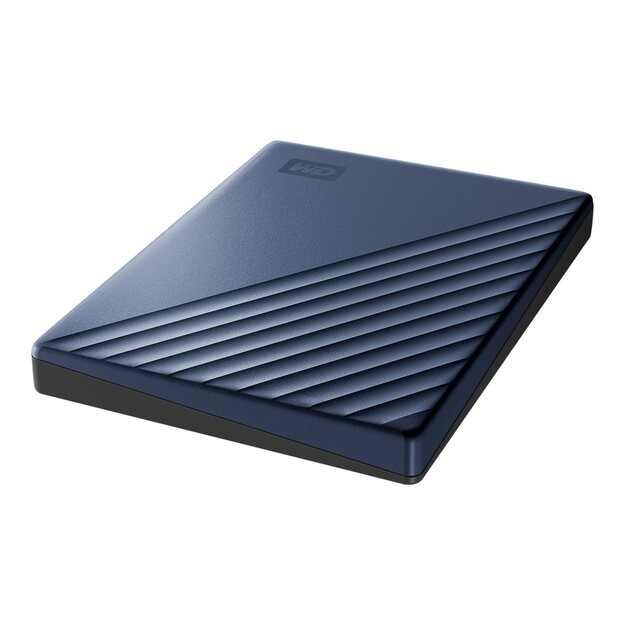 WD My Passport Ultra 2TB Blue USB-C/USB3.0 HDD 2.5inch Metal finish RTL portable extern 4