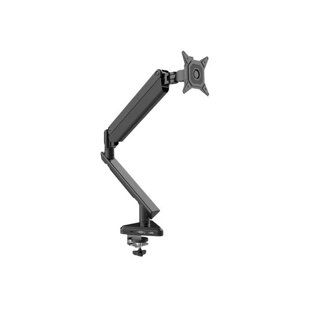 DIGITUS Monitor Gas Spring Mount with USB-C Dock 5 Port 30inch 9kg max black 5