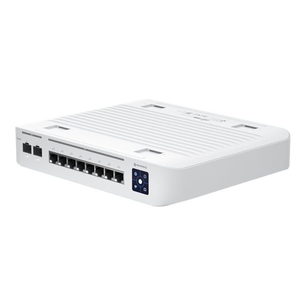 UBIQUITI USW-ENTERPRISE-8-POE UNIFI SWITCH 8x 2.5GB/S RJ45 POE+ 2x 10GB/S SFP+ TOUCHSCREEN TOTAL 120W