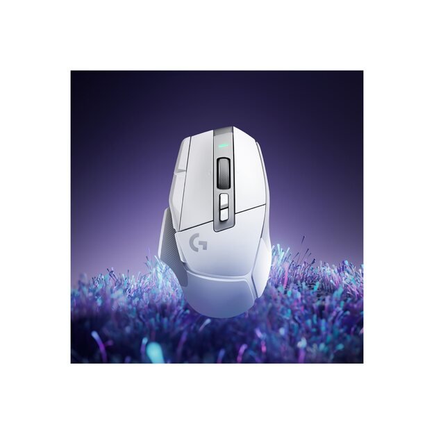 LOGITECH G G502 X LIGHTSPEED Mouse optical 8 buttons wireless 2.4 GHz USB LOGITECH LIGHTSPEED receiver white