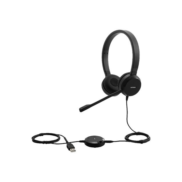 Ausinės LENOVO WIRED VOIP STEREO HEADSET