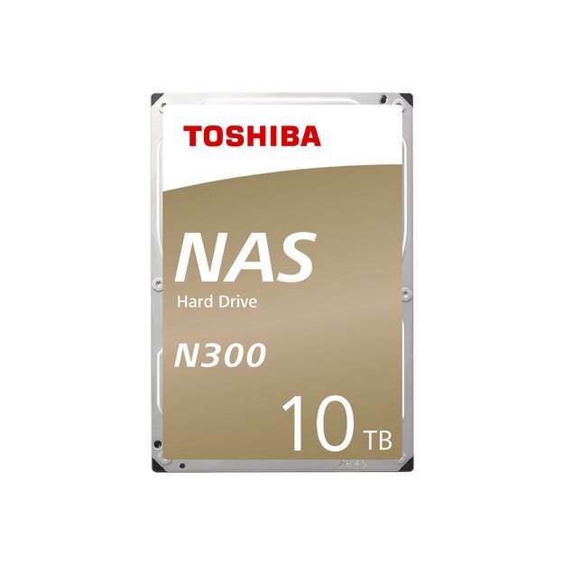 TOSHIBA N300 NAS Hard Drive 10TB 256MB SATA 3.5