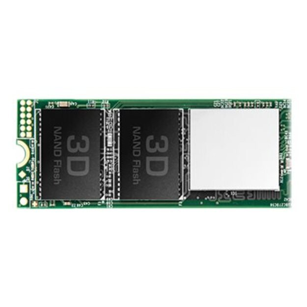 Kietasis diskas (SSD) vidinis TRANSCEND 1TB M.2 2280 PCIe Gen3x4 M-Key 3D TLC with Dram