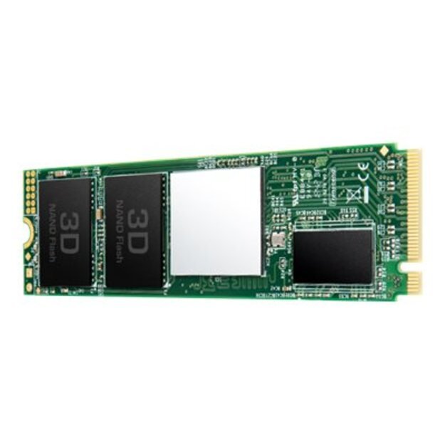 Kietasis diskas (SSD) vidinis TRANSCEND 1TB M.2 2280 PCIe Gen3x4 M-Key 3D TLC with Dram