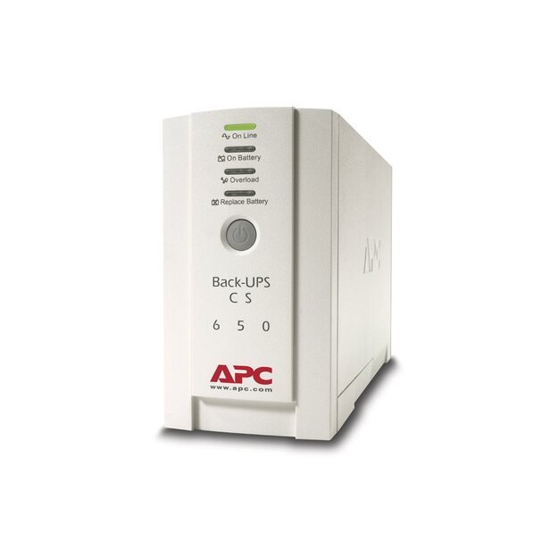 Nepertraukiamo maitinimo šaltinis UPS APC BackUPS CS 650VA USV 230V USB SER (DE)