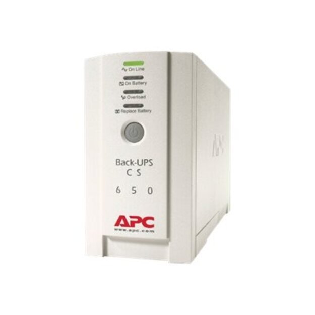 Nepertraukiamo maitinimo šaltinis UPS APC BackUPS CS 650VA USV 230V USB SER (DE)