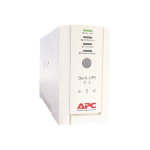 Nepertraukiamo maitinimo šaltinis UPS APC BackUPS CS 650VA USV 230V USB SER (DE)