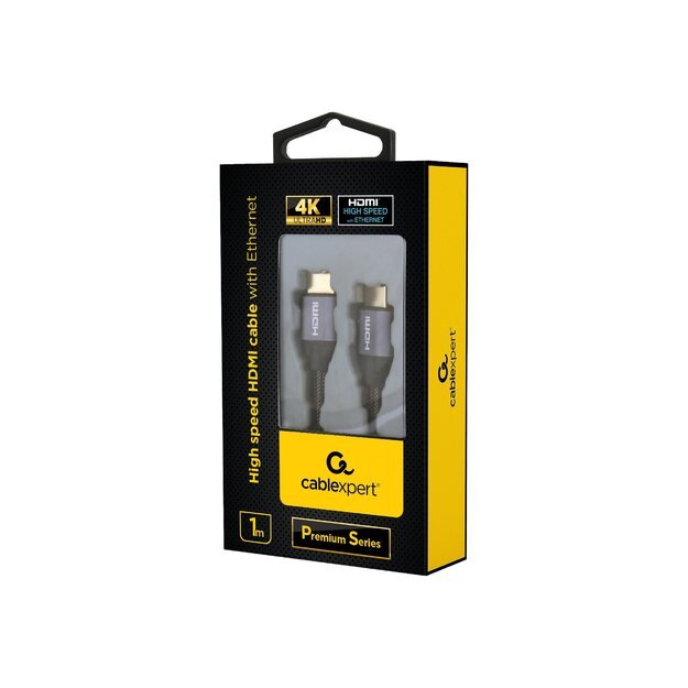 GEMBIRD CCBP-HDMI-1M Gembird High speed HDMI cable with Ethernet Premium series, 1m 5