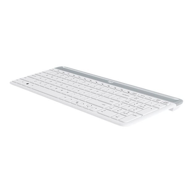 Klaviatūra + pelė komplektas LOGITECH Slim Wireless Keyboard and Mouse Combo MK470 - OFFWHITE - US INTNL - INTNL