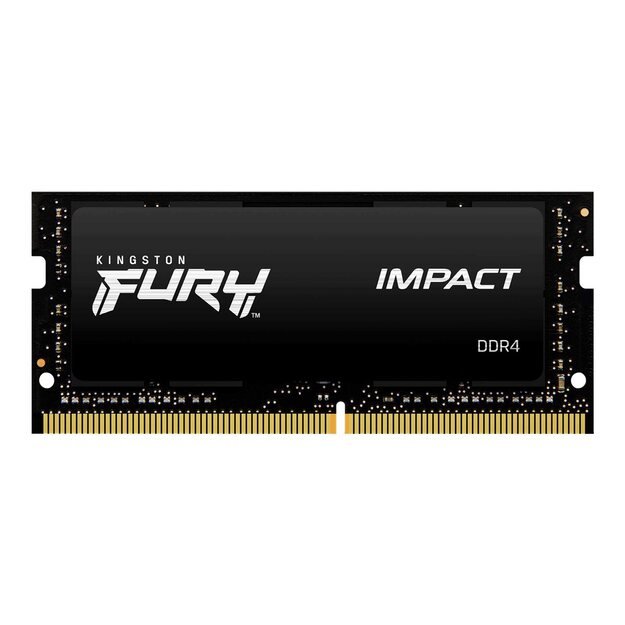 Operatyvioji atmintis (RAM) nešiojamam kompiuteriui KINGSTON 16GB 3200MHz DDR4 CL20 SODIMM FURY Impact 2