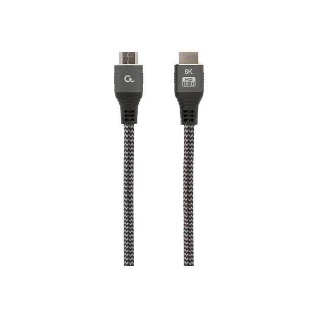 GEMBIRD CCB-HDMI8K-1M Ultra High speed HDMI cable with Ethernet 8K select plus series 1m