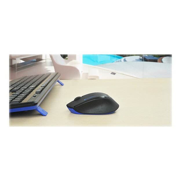 Klaviatūra + pelė komplektas LOGITECH Wireless Combo MK345 - US INTL - 2.4GHZ - INTNL