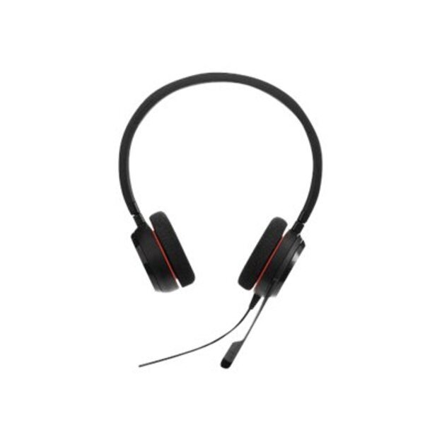 Ausinės JABRA EVOLVE 20 MS Stereo USB Headband Noise cancelling USB connector with mute-button and volume control on the cord 19