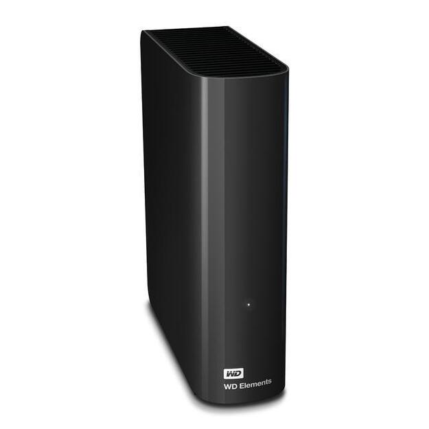 Išorinis kietasis diskas HDD |WESTERN DIGITAL|Elements Desktop|10TB|USB 3.0|Black|WDBWLG0100HBK-EESN 1