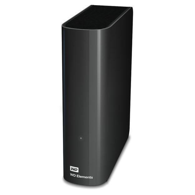 Išorinis kietasis diskas HDD |WESTERN DIGITAL|Elements Desktop|10TB|USB 3.0|Black|WDBWLG0100HBK-EESN 3