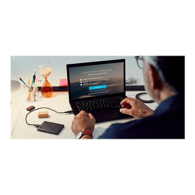 Išorinis kietasis diskas HDD WD My Passport 5TB USB3.0 USB2.0 compatible Black Retail 18