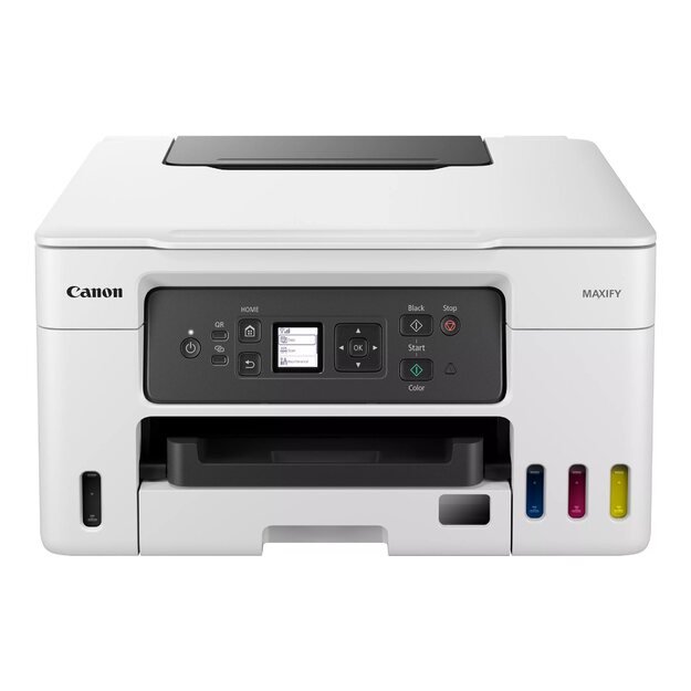 CANON MAXIFY GX3050 Refillable MegaTank Inkjet Multifunction Printer A4 Mono 18ipm Color 13ipm Up to 600x1200dpi 4