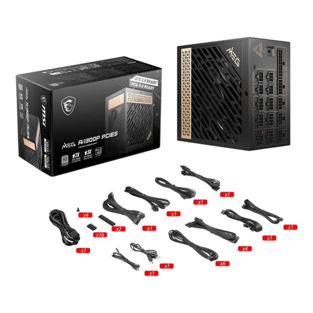 MSI MEG Ai1300P PCIE5 1300W PSU