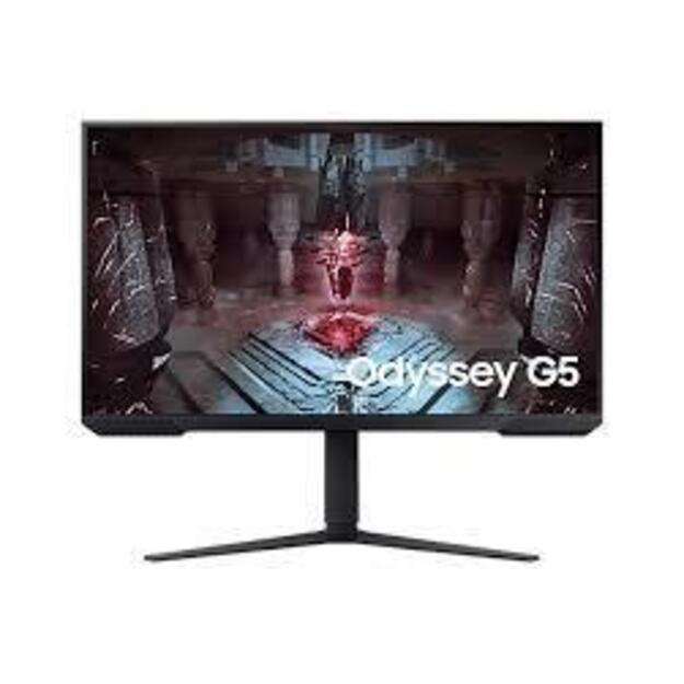 LCD Monitor|SAMSUNG|Odyssey G5 G51C|27 |Gaming|Panel VA|2560x1440|16:9|165Hz|1 ms|Swivel|Pivot|Height adjustable|Tilt|Colour Black|LS27CG510EUXEN