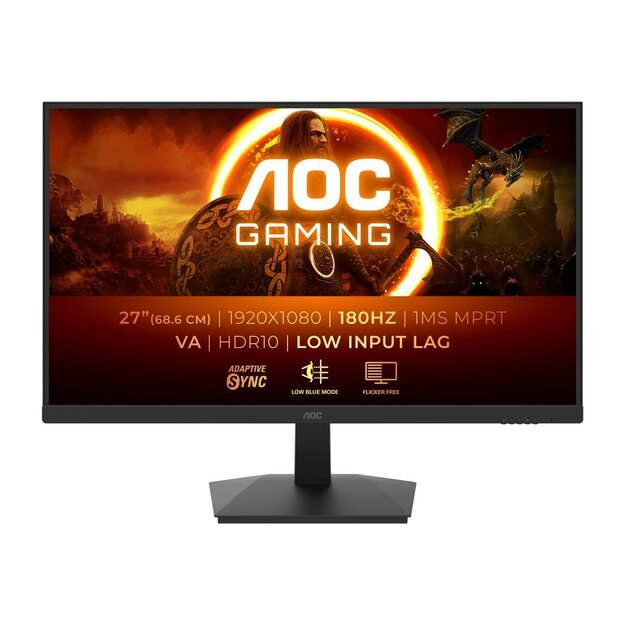 AOC 27G15N2 27inch 1920x1080 1ms 2xHDMI DP Black