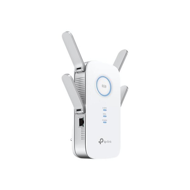 Belaidžio ryšio stiprintuvas TP-LINK AC2600 Dual Band Repeater 1733Mbit s 5GHz + 800Mbit s mit 2.4GHz 1x10 100