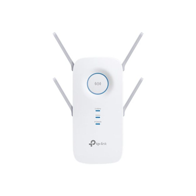 Belaidžio ryšio stiprintuvas TP-LINK AC2600 Dual Band Repeater 1733Mbit s 5GHz + 800Mbit s mit 2.4GHz 1x10 100