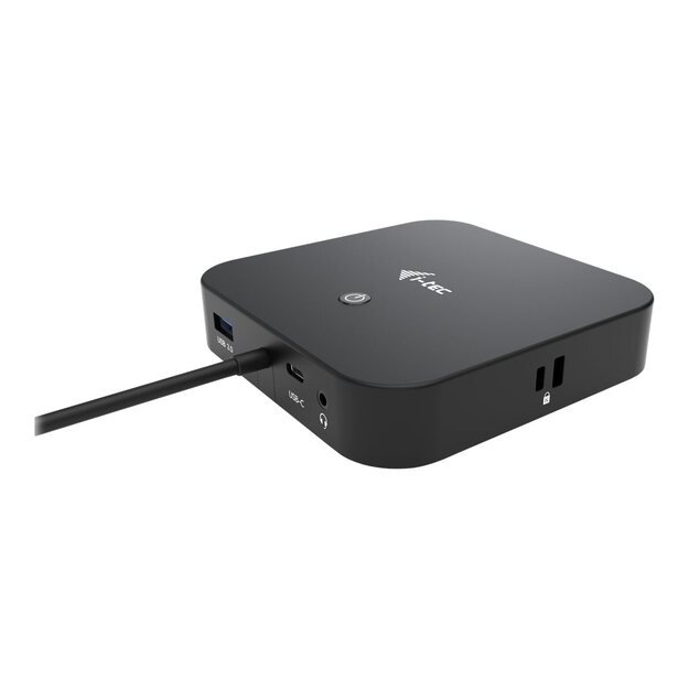 I-TEC USB-C Dual Display MST DS 1xDP 1xHDMI 1xGLAN 3xUSB 3.0 2x USB 2.0 1xUSB-C-Datei 1xAudio/Mic Jack 1x100W USB-C PD