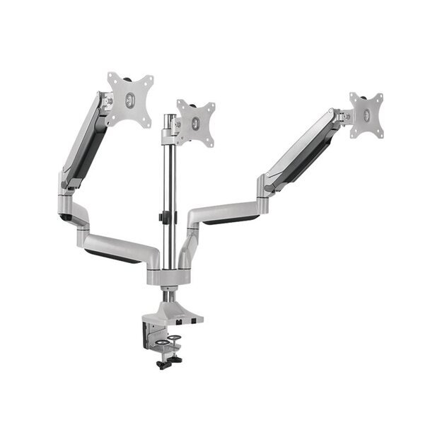 LOGILINK BP0052 LOGILINK - Triple alumium monitor desk mount,13-27, max. 7 kg