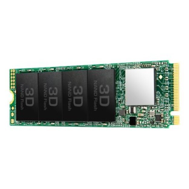 Kietasis diskas (SSD) vidinis TRANSCEND 1TB M.2 2280PCIe Gen3x4 QLC DRAM-less