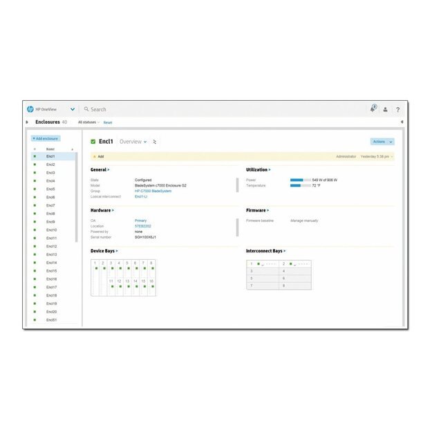 HPE OV 3yr 24x7 Supp Flex E-LTU